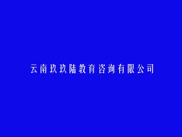 云南玖玖陆教育咨询有限公司