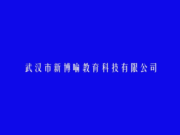 武汉市新博喻教育科技有限公司