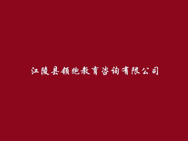 江陵县领跑教育咨询有限公司
