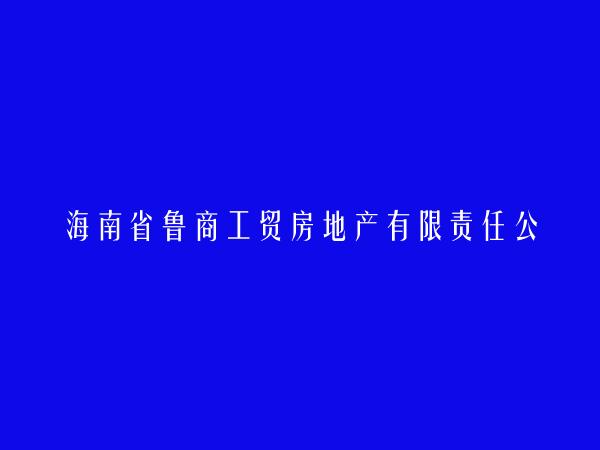 海南省鲁商工贸房地产有限责任公司