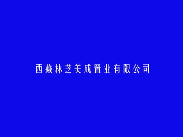 西藏林芝美成置业有限公司
