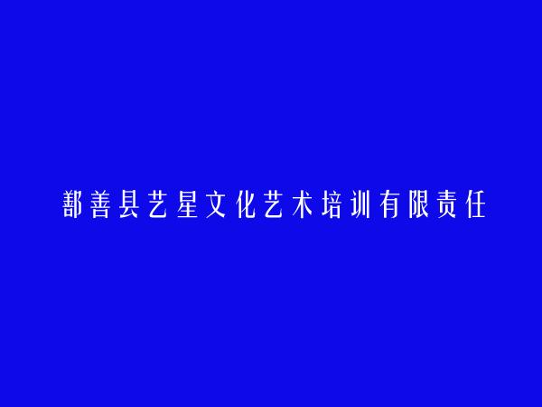 鄯善县艺星文化艺术培训有限责任公司